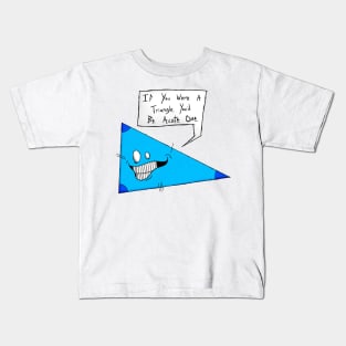 Acute Triangle Kids T-Shirt